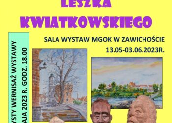 Zawichost: 'Między płaszczyzną a przestrzenią’ czyli twórczość i pasje Leszka Kwiatkowskiego.