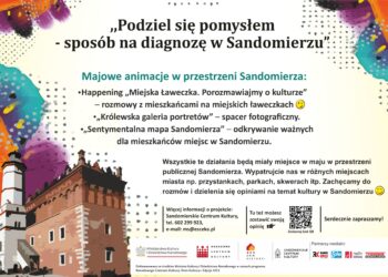 Sandomierz:”Podziel się pomysłem – sposób na diagnozę w Sandomierzu” – wyprawa w teren.