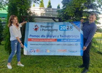 Tarnobrzeg. Biegamy i pomagamy Marysi.