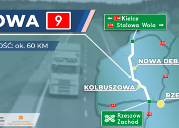 Region: Będzie nowy przebieg DK9