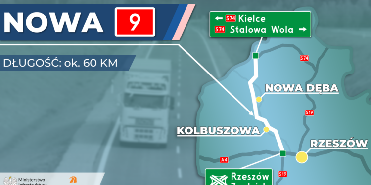 Region: Będzie nowy przebieg DK9