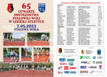 Stalowa Wola: W niedzielę 65. Otwarte Mistrzostwa Stalowej Woli w Lekkiej Atletyce