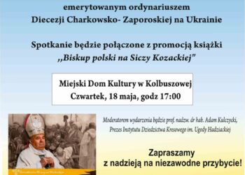 Kolbuszowa: Spotkanie z biskupem Mariuszem Buczkiem, emerytowanym ordynariuszem diecezji charkowsko- zaporoskiej na Ukrainie.