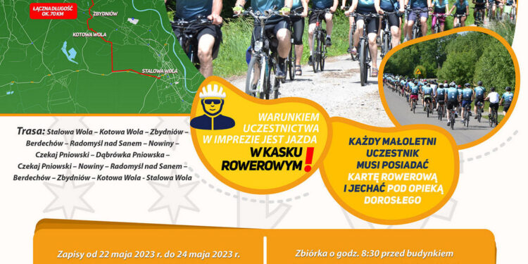 Stalowa Wola: Czas na Podkarpacki Rajd Rowerowy po malowniczych zakątkach powiatu