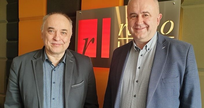 Tarnobrzeg. Szef stacji TVOE RADIO z ukraińskiego Drohobycza z wizytą w RADIU LELIWA.