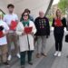 Stalowa Wola: Radni miejscy SPS rozdawali Flagi i Konstytucje.