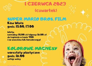 Tarnobrzeg. TDK zaprasza na Filmowy Dzień Dziecka.
