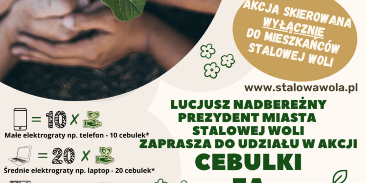 Stalowa Wola: Rusza wiosenna akcja rozdawania cebulek kwiatowych za elektograty