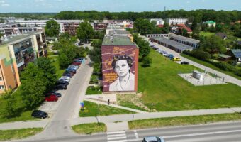 Nisko: Powstał mural upamiętniający major Marię Mirecką-Loryś