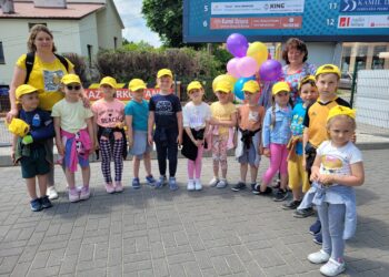 Sandomierz: Przedszkolaki zachwycone Dniem Dziecka w Zamku Królewskim.