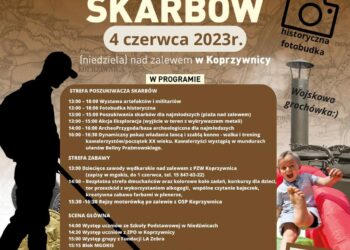 Koprzywnica: Gminny Dzień Dziecka, poszukiwanie skarbów i zawody wędkarskie dla dzieci.
