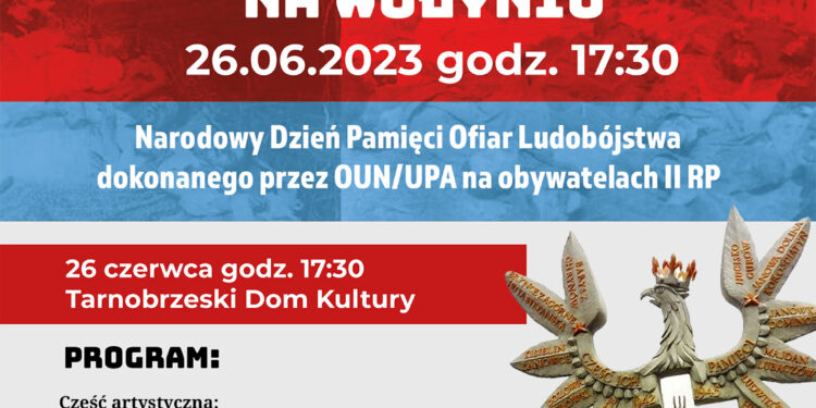 Tarnobrzeg: 80 rocznica Krwawej Niedzieli na Wołyniu