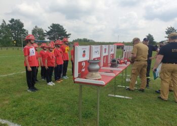 Tarnobrzeg. OSP Wielowieś  w czołówce.