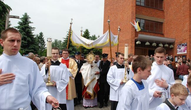 Opatów, Staszów: Uroczystości Bożego Ciała.