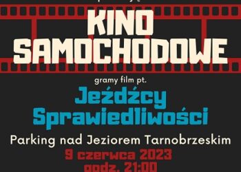 Tarnobrzeg. Kino samochodowe.