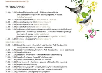 Kolbuszowa: III Festiwal Kultury Lasowiackiej