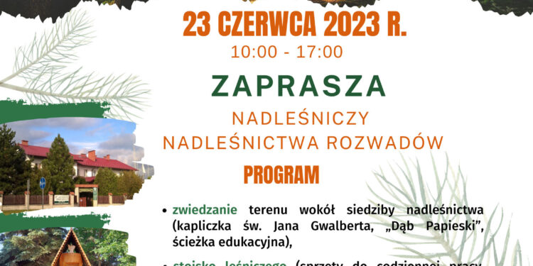 Stalowa Wola: W piątek Dzień Otwarty i piknik z Nadleśnictwem