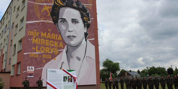 Nisko: Mural oraz wystawa poświęcone Marii Mireckiej Loryś