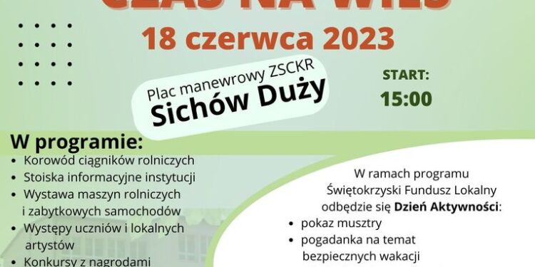 Sichów Duży: II Piknik Rolniczy.