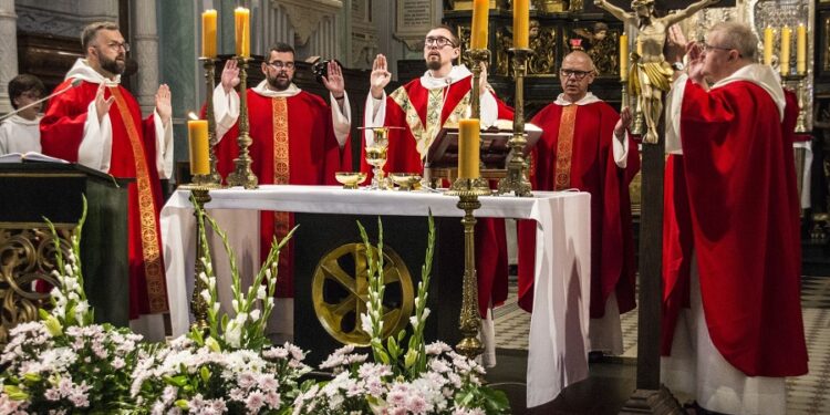 Tarnobrzeg. Msza święta w intencji ojca Sławomira Słomy.