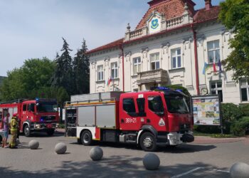 Tarnobrzeg. Urząd miasta ewakuowany.