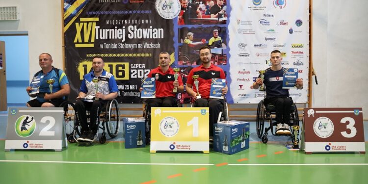 Tarnobrzeg. Za nami XVI Turnieju Słowian w Tenisie Stołowym na Wózkach.
