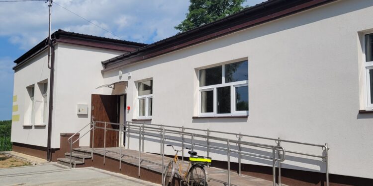 Wyspa: Odremontowana świetlica będzie znów służyć mieszkańcom.