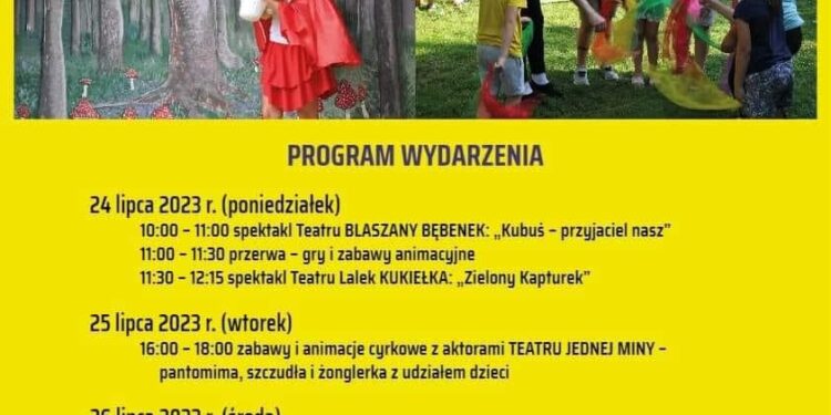 Dąbie, Zawichost: III Festiwal Teatrów dla Dzieci.