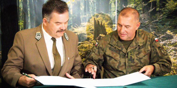 Świętokrzyskie: Porozumienie 10ŚBOT z Regionalną Dyrekcją Lasów Państwowych w Radomiu.