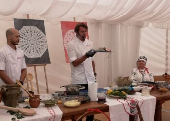 Baranów Sandomierski. Lasowiacka Kuchnia na zamku