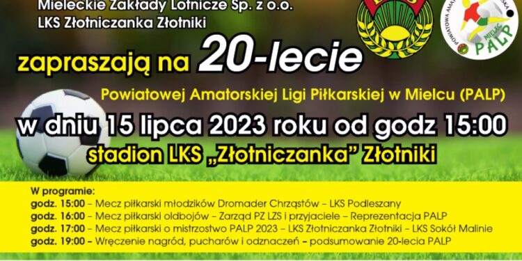 Mielec: Świętujemy 20-lecie Powiatowej Amatorskiej Ligi Piłkarskiej.