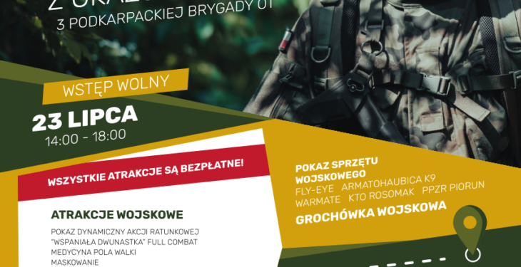 Stalowa Wola: W niedzielę piknik wojskowy z okazji 6-lecia 3 Podkarpackiej Brygady OT