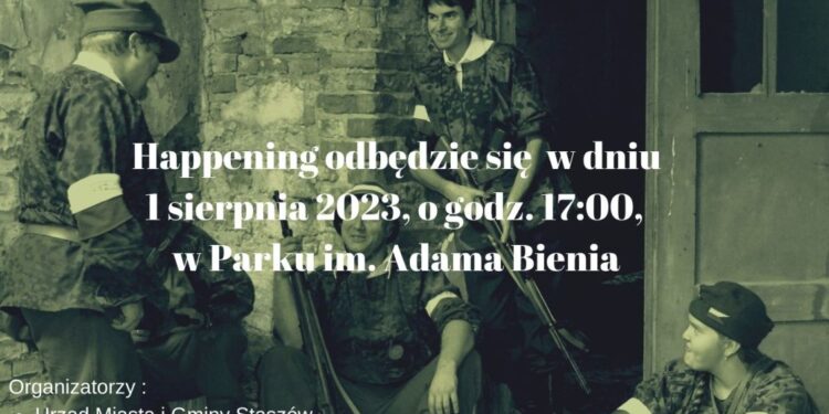 Staszów: Happening 'Wspomnienie sierpniowych dni 1944′ .