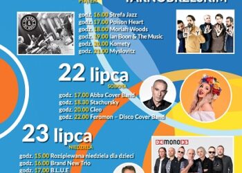 Dni Tarnobrzega nad Jeziorem Tarnobrzeskim. W piątek scena alternatywna