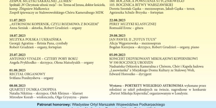 Stalowa Wola: Dzisiejszy koncert w klasztorze z Anną Seniuk