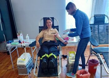 Gmina Grębów. W Krawcach zbiórka krwi przerosła oczekiwania organizatorów.