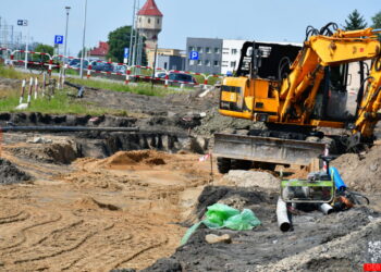 Dębica: Powstaje parking postojowy dla autobusów przy PKP