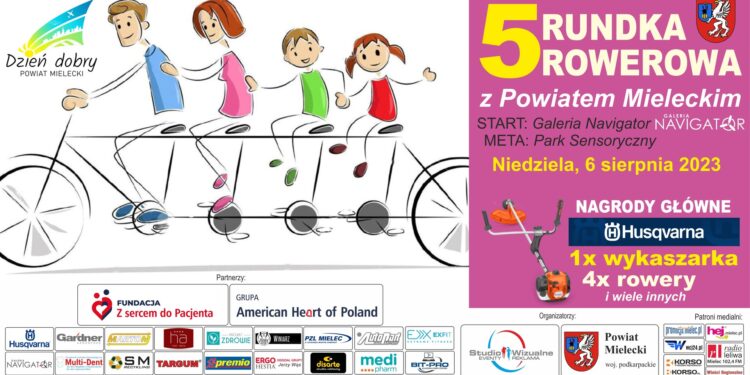 Mielec: Przed nami 3 Rundki Rowerowe  z Powiatem Mieleckim.