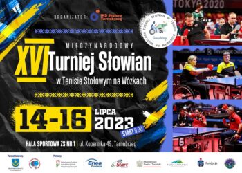 Tarnobrzeg. Międzynarodowy XVI Turniej Słowian w Tenisie Stołowym na Wózkach.