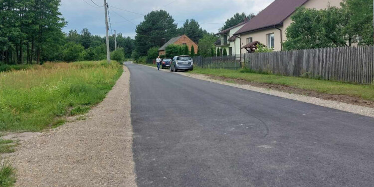 Wólka Tanewska: Ulica Cegielniana już przebudowana