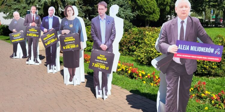 Tarnobrzeg. Aleja Milionerów