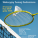 Staszów: Wakacyjny Turniej Badmintona