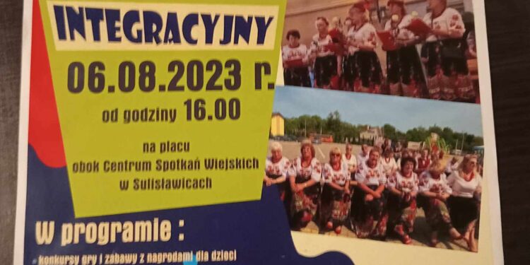 Sulisławice: W niedzielę piknik integracyjny u Herbaciarek.