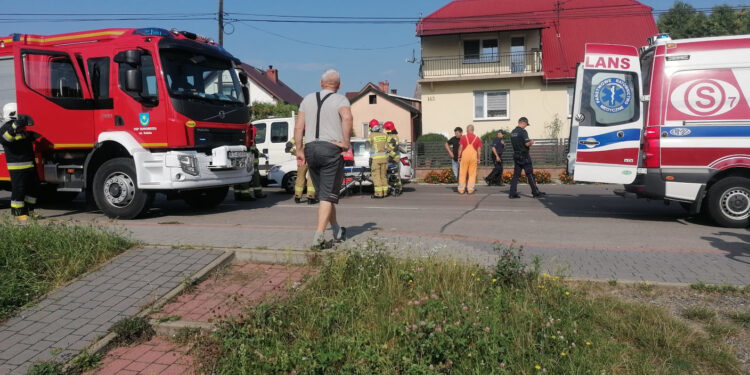 Tarnobrzeg. Wypadek w Sobowie.