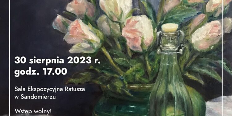 Sandomierz: Wernisaż wystawy malarstwa Marty Marczewskiej pt. 'Letnie inspiracje’.