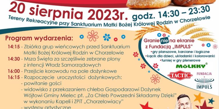Chorzelów: Święto plonów Gminy Mielec