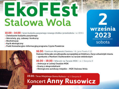 Stalowa Wola: W tę sobotę impreza EkoFEst i zwiedzanie żłobko-przedszkola