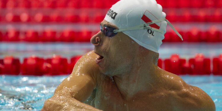 Sport. Pływanie. Srebro dla Jacka Czecha