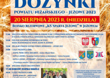 Jeżowe: Już w tę niedzielę XXV Dożynki Powiatu Niżańskiego