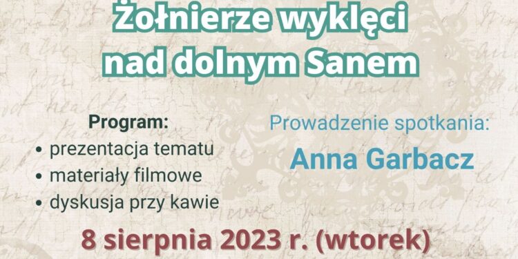 Stalowa Wola: W Kafejce historycznej o żołnierzach wyklętych nad dolnym Sanem